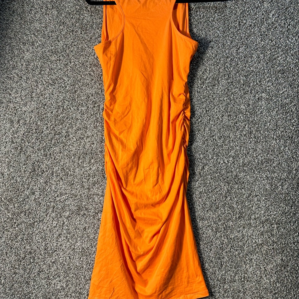 NWOT Missufe Women's Sleeveless Racerback Tank dress SZ Medium - Picture 6 of 9